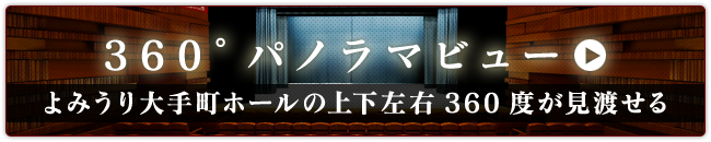360°パノラマビュー